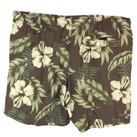 Boca Classics Men’s Swim Shorts Size 36 Tropical Motif - Picture 2 of 5